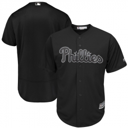 Phillies Blank Black 2019 Players Weekend Authentic Player Jersey