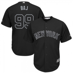 Yankees 99 Aaron Judge BAJ Black 2019 Players Weekend Player Jersey