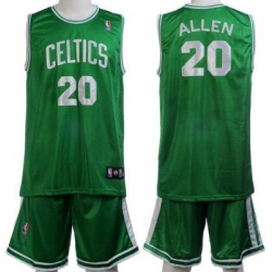 Boston Celtics 20 Ray Allen Green Jerseys&Shorts