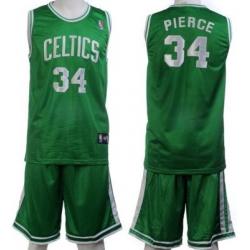 Boston Celtics 34 Paul Pierces Green Jerseys&Shorts
