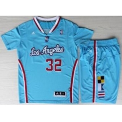 Los Angeles Clippers 32 Blake Griffin Blue Revolution 30 Swingman NBA Jersey Short Suits New Style