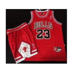 nike nba chicago bulls #23 jordan red[Suits]