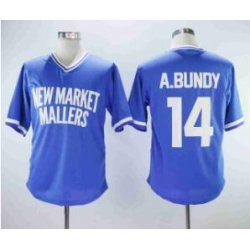 Al Bundy 14 New Market Mallers Baseball Jersey A.Bundy