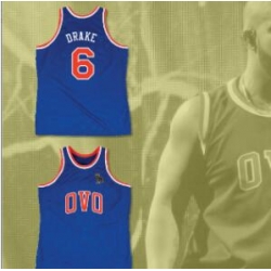 Drake 6 OVO Basketball Jersey MSG NYC With Owl Film Jersey