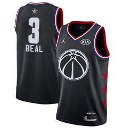 Wizards 3 Bradley Beal Black Youth Basketball Jordan Swingman 2019 AllStar Game Jersey