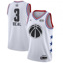 Wizards 3 Bradley Beal White Youth Basketball Jordan Swingman 2019 AllStar Game Jersey