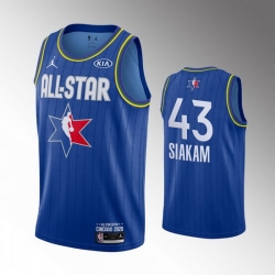 Raptors 43 Pascal Siakam Blue 2020 NBA All Star Jordan Brand Swingman Jersey