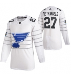 Blues 27 Alex Pietrangelo White 2020 NHL All Star Game Adidas Jersey