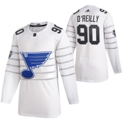 Blues 90 Ryan O 27Reilly White 2020 NHL All Star Game Adidas Jersey