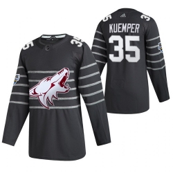 Coyotes 35 Darcy Kuemper Gray 2020 NHL All Star Game Adidas Jersey