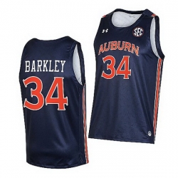 Auburn Tigers Charles Barkley Navy College Basketball Alumni Jersey
