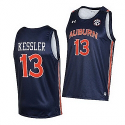 Auburn Tigers Walker Kessler Navy College Basketball 2021 22 Jersey