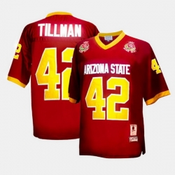 Arizona State Sun Devils Pat Tillman College Football Red Jersey