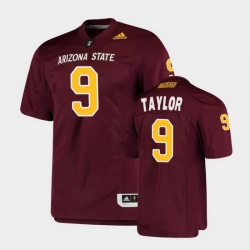 Men Arizona State Sun Devils D.J. Taylor College Football Maroon Premier Jersey