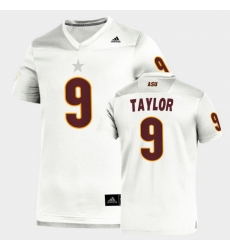 Men Arizona State Sun Devils D.J. Taylor Replica White Football Jersey