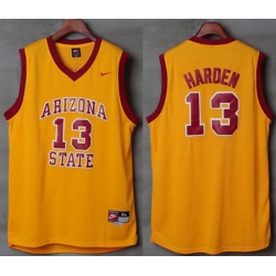 Sun Devils #13 James Harden Gold Nike Basketball Stitched NCAA Jersey