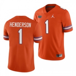 Florida Gators Cj Henderson Orange Game Men'S Jersey