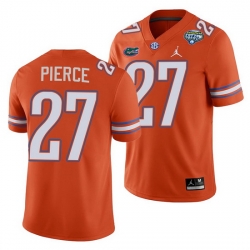 Florida Gators Dameon Pierce Orange 2020 Cotton Bowl Classic College Football Jersey