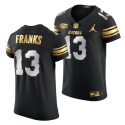 Florida Gators Feleipe Franks Black Golden Edition Jersey