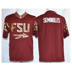 Florida State Seminoles (FSU) Blank Red Pride Fashion Stitched NCAA Jersey