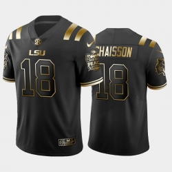 LSU Tiger K'Lavon Chaisson Black Golden Edition Men'S Jersey