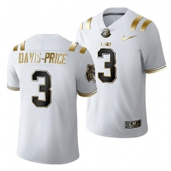 Lsu Tigers Tyrion Davis Price 2021 22 Golden Edition Limited Football White Jersey
