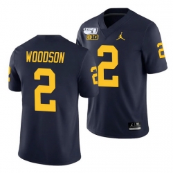 Michigan Wolverines Charles Woodson Navy College Football Men'S Jersey
