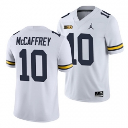 Michigan Wolverines Dylan Mccaffrey White College Football Men'S Jersey