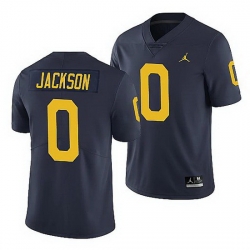 Michigan Wolverines Giles Jackson Navy Limited Men'S Jersey