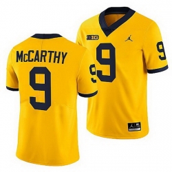 Michigan Wolverines J.J. Mccarthy Maize College Football Men Jersey