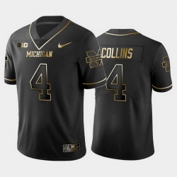 Michigan Wolverines Nico Collins Black 2019 Golden Edition Men'S Jersey