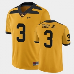 Men Iowa Hawkeyes Tyrone Tracy Jr. College Football Gold Alternate Game Jersey