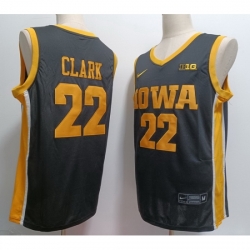 Women Iowa Hawkeyes Caitlin Clark #22 Black Stitched Correct Model NCAA Jersey