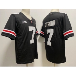 Men Ohio State Buckeyes C.J.Stroud #7 Black College Football Jersey