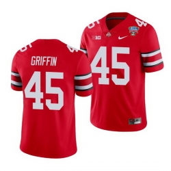 Ohio State Buckeyes Archie Griffin Scarlet 2021 Sugar Bowl College Football Jersey