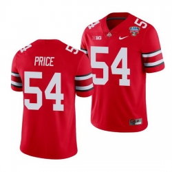 Ohio State Buckeyes Billy Price Scarlet 2021 Sugar Bowl College Football Jersey