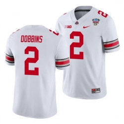 Ohio State Buckeyes J.K. Dobbins White 2021 Sugar Bowl College Football Jersey