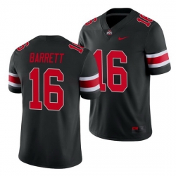 Ohio State Buckeyes J.T. Barrett Black College Football Men'S Jersey