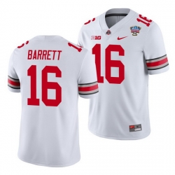 Ohio State Buckeyes J.T. Barrett White 2021 Sugar Bowl College Football Jersey