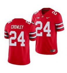 Ohio State Buckeyes Marcus Crowley Scarlet Game Men'S Jersey