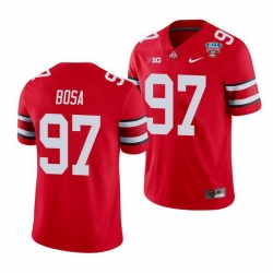 Ohio State Buckeyes Nick Bosa Scarlet 2021 Sugar Bowl College Football Jersey