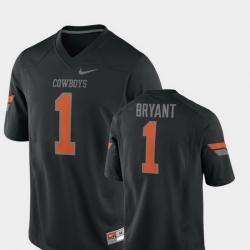 Men Oklahoma State Cowboys And Cowgirls Dez Bryant Black Alumni Football Game Player Jersey