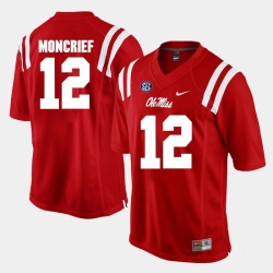 Donte Moncrief Red Ole Miss Rebels Alumni Football Game Jersey