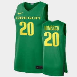 Men Oregon Ducks Sabrina Ionescu Limited Green College Basketball Jersey