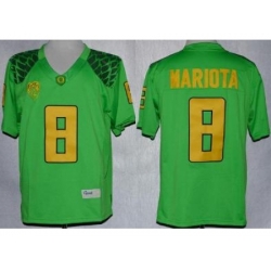 Oregon Duck 8 Marcus Mariota Green Limited NCAA Jerseys