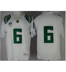 Oregon Ducks #6 Charles Nelson White Limited Stitched NCAA Jersey