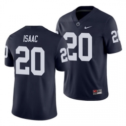 penn state nittany lions adisa isaac navy college football men's jersey