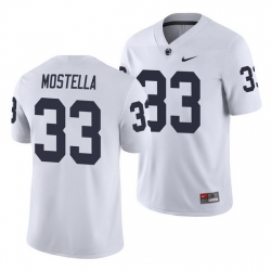 penn state nittany lions bryce mostella white college football men's jersey