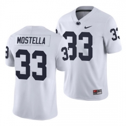 penn state nittany lions bryce mostella white limited men's jersey