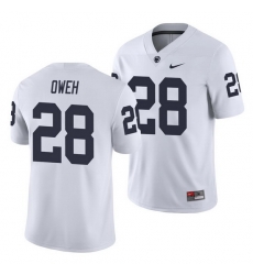 penn state nittany lions jayson oweh white game men's jersey